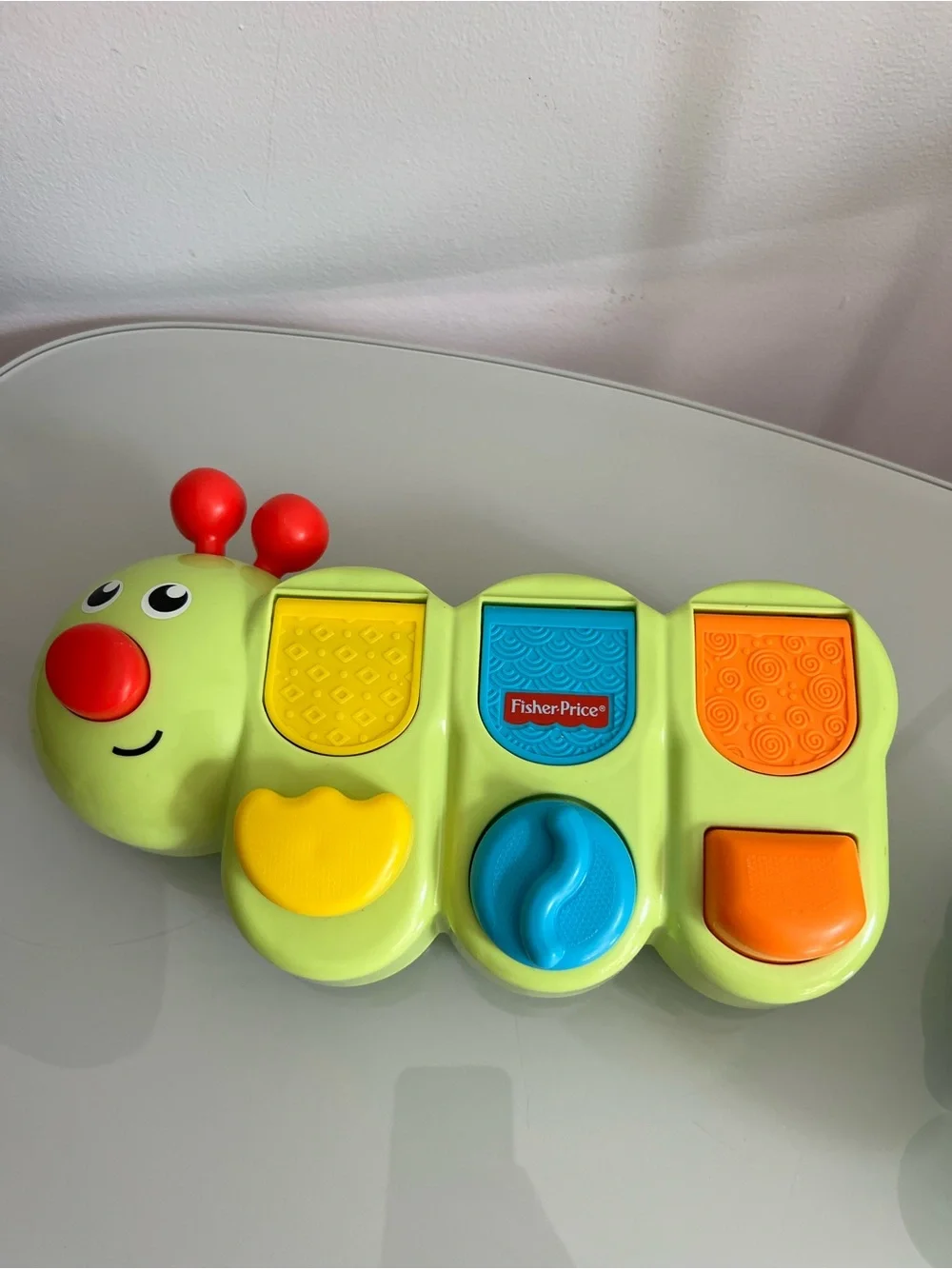 FISHER PRICE Green Catapillar Pop Up Activity Toy